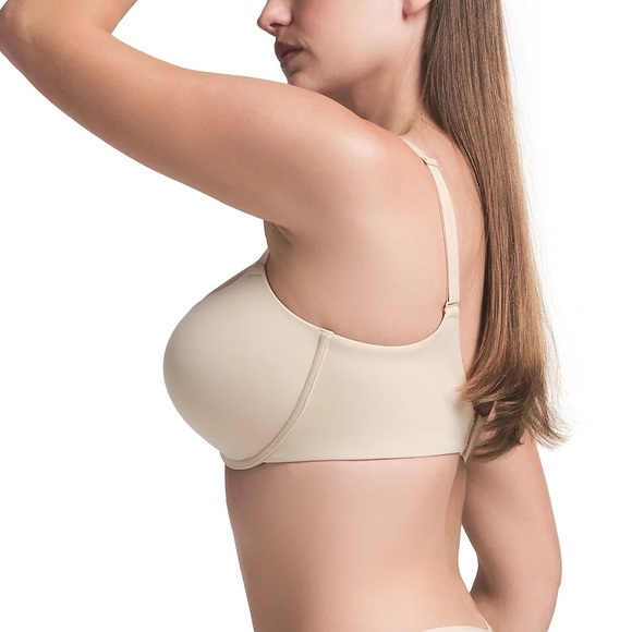 SKIMS Fits Everybody Push-Up Demi Bra 36C Sand NWT - Picture 3 of 6